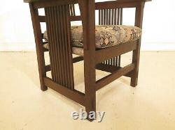 47944EC Set Of 6 STICKLEY Mission Oak Arts & Crafts Dining Chairs