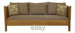 49765EC STICKLEY Mission Oak Spindled Side Sofa