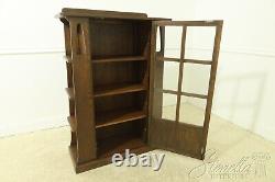 54342EC Mission Oak Stickley Design 1 Door Bookcase