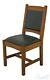 59580EC STICKLEY Mission Oak Green Leather Desk Chair