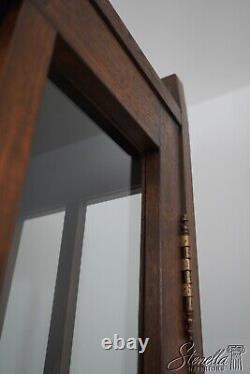63034EC Mission Arts & Crafts Stickley Style 2 Door Bookcase