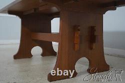 63145EC STICKLEY Mission Oak Arts & Crafts Dining Room Table