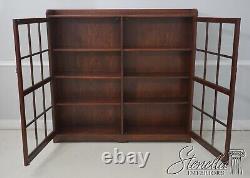 63936EC Arts & Crafts 2 Door Mission Oak Bookcase