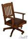 66098EC STICKLEY Mission Oak Arts & Crafts Desk Chair