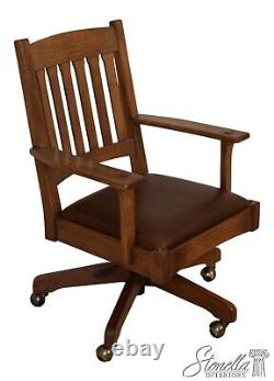 66098EC STICKLEY Mission Oak Arts & Crafts Desk Chair