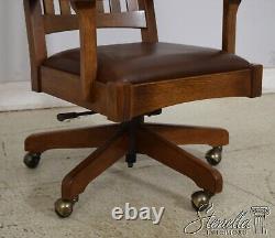 66098EC STICKLEY Mission Oak Arts & Crafts Desk Chair