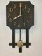 Antique 8 Day Gilbert Mission Wall Clock Oak Gong and Bell Strike 1907 Works