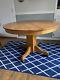 Antique Arts & Crafts Mission 54? Round Oak Dining Table with 2 leaves