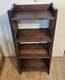 Antique Arts & Crafts Mission Oak Book Shelf 4 Tier
