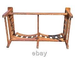 Antique Arts & Crafts / Mission Oak Settee Bench