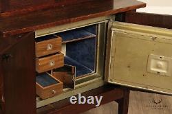 Antique Gustav Stickley Mission Oak Safe Cabinet