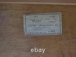 Antique Hale Oak Barrister 3 Section Stacking Bookcase Mission Oak Quatersawn