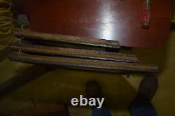 Antique Lundstrom Folding Sectional Barrister Bookcase Universal Design