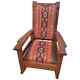 Antique Mission Arts & Crafts Oak Rocking Chair