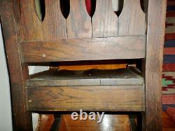 Antique Mission Arts & Crafts Oak Rocking Chair Stickley / Limbert Style