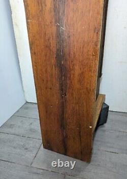 Antique Mission Arts & Crafts Quartersawn Tiger Oak Wood Wall Mantel Shelf