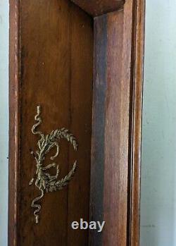 Antique Mission Arts & Crafts Quartersawn Tiger Oak Wood Wall Mantel Shelf