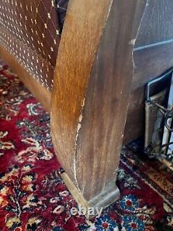 Antique Mission Arts & Crafts Style Oak ORIGINAL Sofa Bed Kroehler Hide-a-Bed