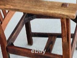 Antique Mission Arts & Crafts quarter sawn oak armchair Stickley chair