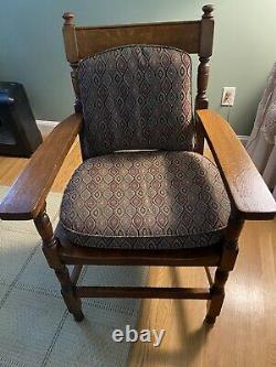 Antique Mission Oak Arm Chair