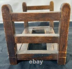 Antique Mission Oak Book Cradle