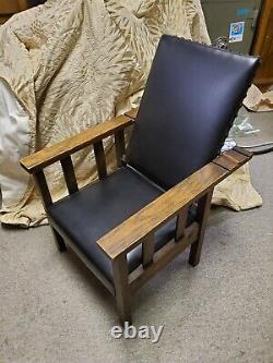 Antique Mission Oak Childs Morris Chair Arts & Crafts