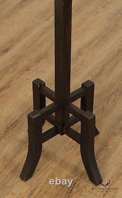 Antique Mission Oak Coat Rack