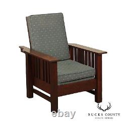 Antique Mission Oak Morris Chair