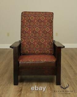 Antique Mission Oak Morris Chair