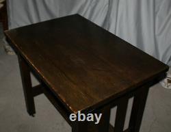 Antique Mission Oak Parlor Table original finish Arts & Crafts Style