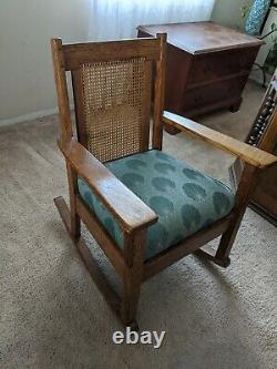 Antique Mission Oak Rocker, Rocking Chair