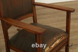 Antique Mission Oak Rocking Chair