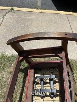 Antique Mission Oak Rocking Chair Arts & Crafts Craftsman Rocker