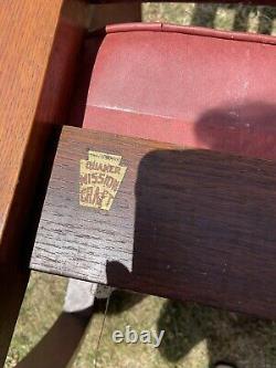 Antique Mission Oak Rocking Chair Arts & Crafts Craftsman Rocker