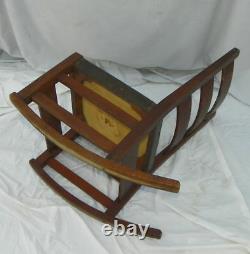 Antique Mission Oak Rocking Chair Gustav Stickley Rocker Arts and Crafts