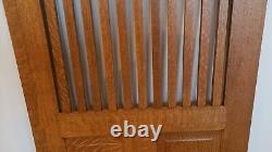 Antique Mission Oak Swinging Saloon Style Hinged Door BEAUTIFUL