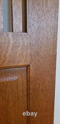 Antique Mission Oak Swinging Saloon Style Hinged Door BEAUTIFUL