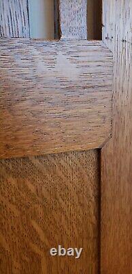 Antique Mission Oak Swinging Saloon Style Hinged Door BEAUTIFUL