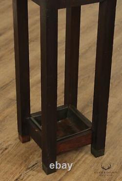 Antique Mission Oak Umbrella Stand