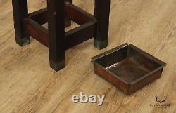 Antique Mission Oak Umbrella Stand