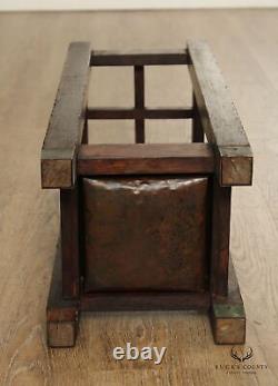 Antique Mission Oak Umbrella Stand