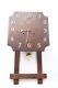 Antique Mission Oak Wall Clock National Clock Co 23.5 in Regulator Wall Clock