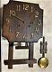 Antique Mission Oak Wall Clock National Clock Company FAST FREE SHIPPING