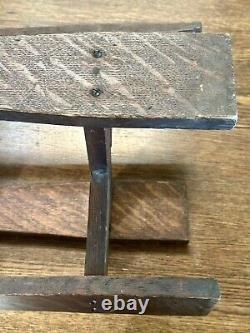 Antique Mission Style ARTS & CRAFTS Oak Plant Stand Original 1900s 18