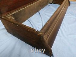 Antique Oak Bookcase Base section Gunn Grand Rapids 34 bottom only 1900's