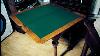 Antique Oak Card Table In 1870s Salvage Hunter 1415