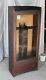 Antique Oak Mission Gun Cabinet original finish