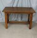 Antique Oak Mission Luncheon Table Stickley Brothers Arts and Crafts