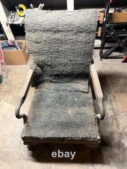 Antique Oak Morris Mission Style Chair To Restore