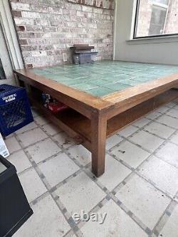 Antique Stickley Craft Table